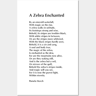 A Zebra Enchanted Poem Posters and Art